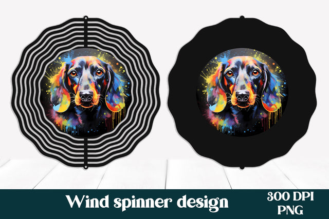Animal wind spinner sublimation PNG Sublimation Svetana Studio 