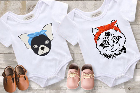 Animal with Bandana SVG Bundle SVG Regulrcrative 