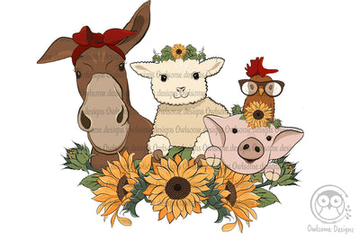 Animals Farm Sublimation Sublimation LAM HOANG THUY 