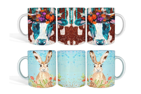 Animals Mug Sublimation Sublimation SvgOcean 