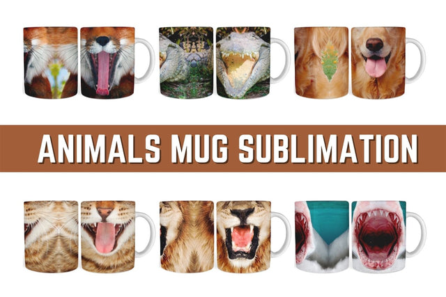Animals Mug Sublimation Sublimation SvgOcean 