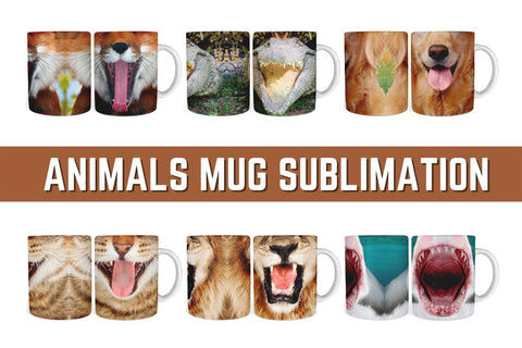Animals Mug Sublimation Sublimation SvgOcean 