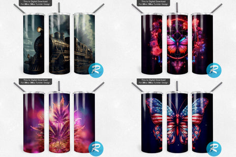 Animals Png Tumbler Bundle Sublimation Regulrcrative 
