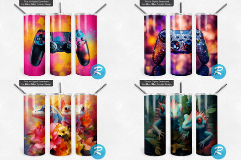 Animals Png Tumbler Bundle Sublimation Regulrcrative 