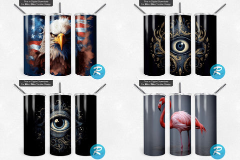 Animals Png Tumbler Bundle Sublimation Regulrcrative 
