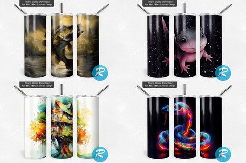 Animals Png Tumbler Bundle Sublimation Regulrcrative 
