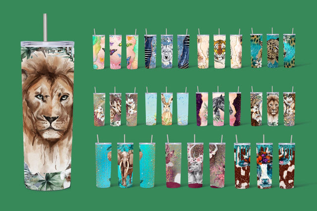 Animals Tumbler Sublimation Sublimation SvgOcean 