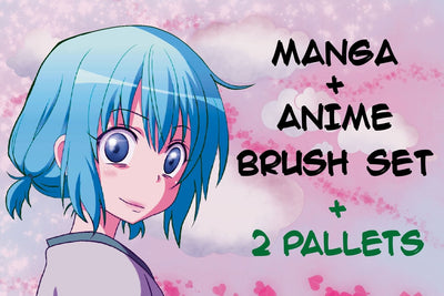 Anime Manga Procreate Brushes SVG SvgOcean 