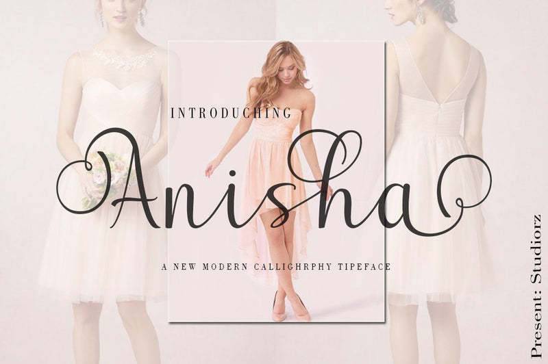 Anisha Font StudioRZ