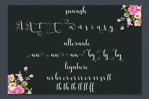 Annissa Script Font mahyud creatif 