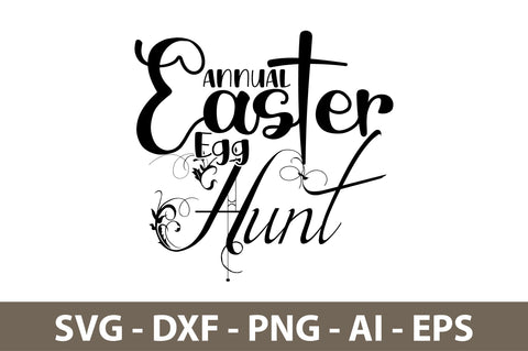 Annual Easter Egg Hunt svg SVG nirmal108roy 