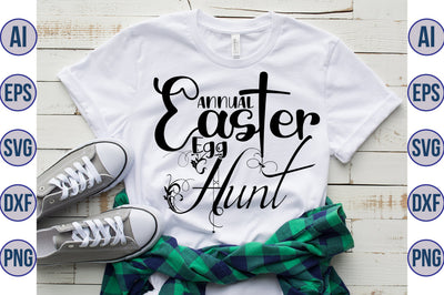 Annual Easter Egg Hunt svg SVG nirmal108roy 