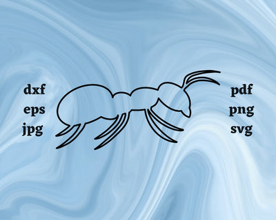 Ant Outline SVG Cut File SVG Northern Light SVG 