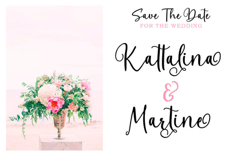 Antalia - Calligraphy Font Font Yuby 