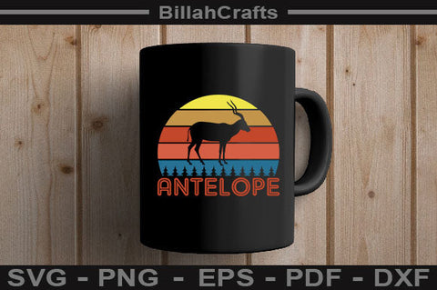 Antelope SVG File SVG BillahCrafts 