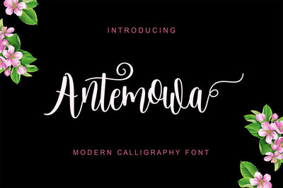 Antemowa Font gatype 