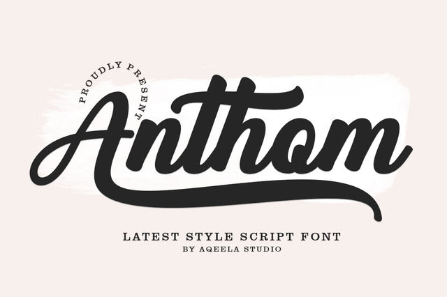 Anthom Font azkiyaazka026 