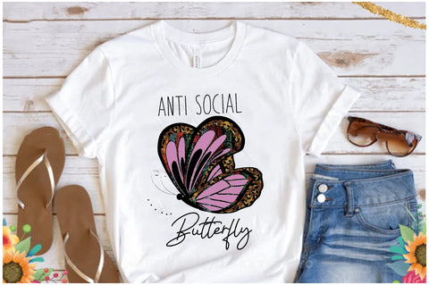 Anti Social Butterfly Sublimation Sublimation Jagonath Roy 