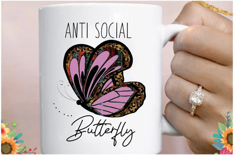 Anti Social Butterfly Sublimation Sublimation Jagonath Roy 
