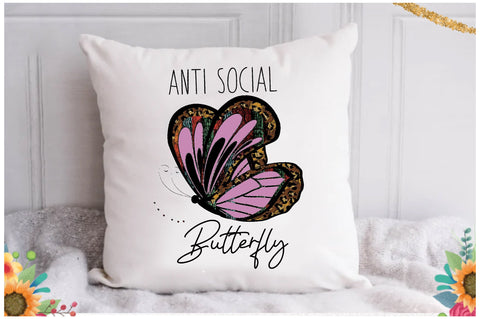Anti Social Butterfly Sublimation Sublimation Jagonath Roy 