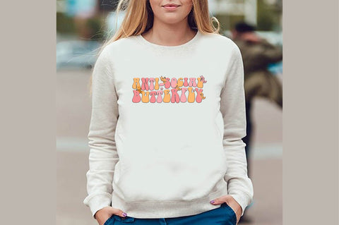 anti-social butterfly SVG designartist 