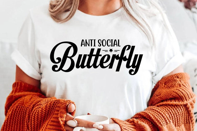 Anti Social Butterfly svg SVG orpitasn 