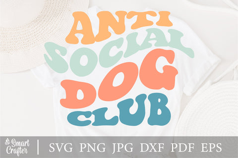 Anti Social Dog Club Svg, Social Dog Svg, Introvert Svg, Mother's Day Svg, Svg for Shirt Svg, Designs svg, Cricut Svg SVG Fauz 