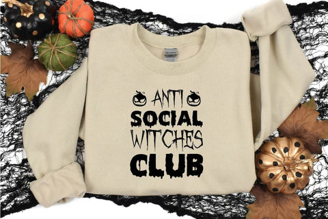 Anti Social Witches Club SVG Shahin alam 