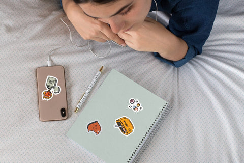 Anti Valentines Day Stickers Bundle 29 PNG & Sticker Sheet Sublimation OrangeBrushStudio 