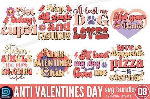 Anti Valentines Day SVG Bundle SVG DESIGNISTIC 