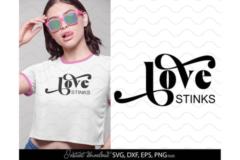 Anti Valentines Day SVG Bundle, Valentines Day Hugs SVG, Stupid Cupid SVG, Heart SVG, Love SVG SVG March Design Studio 