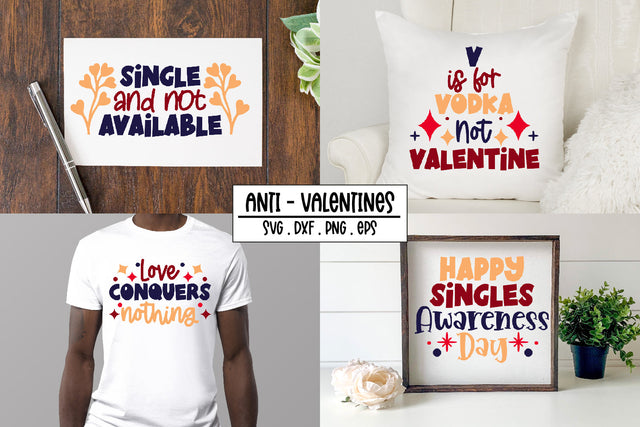 Anti Valentines Day SVG Collection SVG Illuztrate 