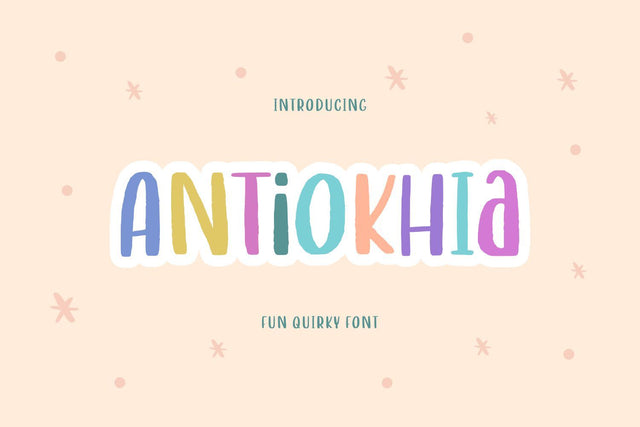 Antiokhia Font Allouse.Studio 