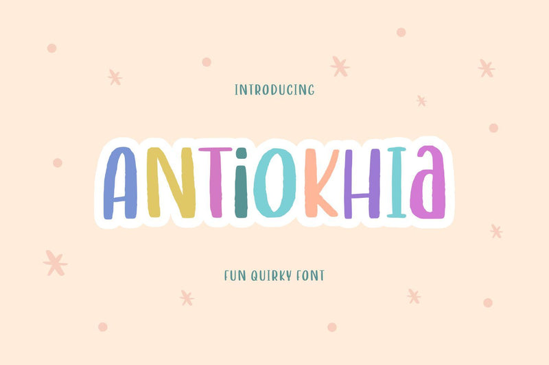 Antiokhia Font Allouse.Studio 