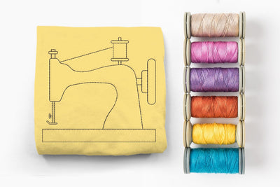 Antique Sewing Machine Linework Embroidery Embroidery/Applique DESIGNS Designed by Geeks 