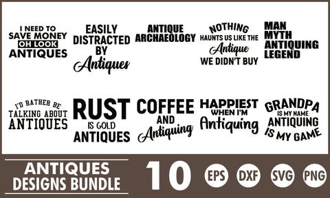 Antiques SVG Designs Bundle SVG PatternFeed8 