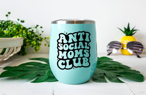 Antisocial Moms Club SVG, Antisocial Moms Club quotes, Cricut Vector, Halloween Spooky Moms, Who dislike being around other Moms, Funny Illustration Meme, SVG MD mominul islam 