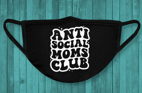Antisocial Moms Club SVG, Antisocial Moms Club quotes, Cricut Vector, Halloween Spooky Moms, Who dislike being around other Moms, Funny Illustration Meme, SVG MD mominul islam 