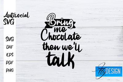Antisocial SVG | Antisocial Quotes SVG | Sarcastic SVG Design SVG Fly Design 