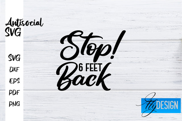 Antisocial SVG | Antisocial Quotes SVG | Sarcastic SVG Design SVG Fly Design 