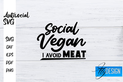 Antisocial SVG | Antisocial Quotes SVG | Sarcastic SVG Design SVG Fly Design 