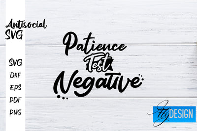Antisocial SVG | Antisocial Quotes SVG | Sarcastic SVG Design SVG Fly Design 