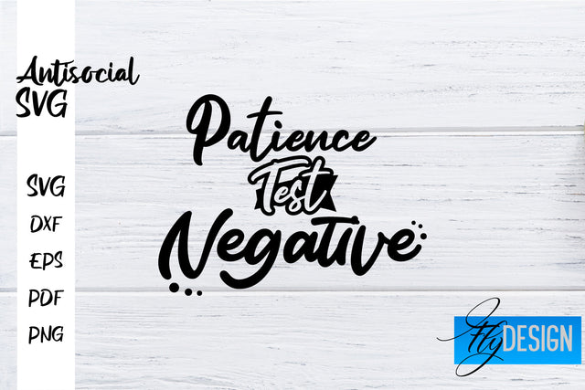 Antisocial SVG | Antisocial Quotes SVG | Sarcastic SVG Design SVG Fly Design 