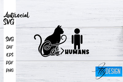 Antisocial SVG | Antisocial Quotes SVG | Sarcastic SVG Design SVG Fly Design 