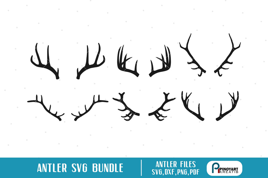 Antler Svg Bundle - So Fontsy