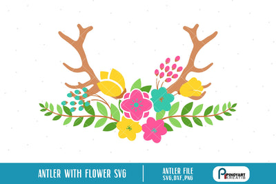 Antler Svg SVG Pinoyart Kreatib 