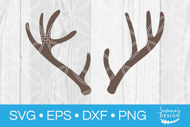 Antlers SVG SavanasDesign 