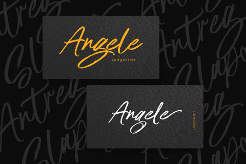 Antreg Slapoy Font gatype 