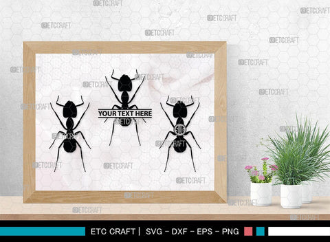 Ants Monogram, Ants Silhouette, Ants SVG, Tiny Ants Svg, Ant Svg, Insect Svg, SB00224 SVG ETC Craft 