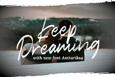 Anttariksa - Brush Script Font Font StringLabs 